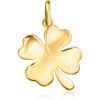 image:imagePure Collection by RossSimons Italian 14kt Yellow Gold 4Leaf Clover Charm
