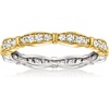 image:imageRossSimons 050 ct tw Diamond Ring in Sterling Silver and 18kt Gold Over SterlingDiamond