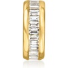 image:imageRossSimons 070 ct tw Baguette LabGrown Diamond Bead Charm in 18kt Gold Over Sterling