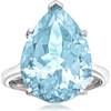 image:imageRossSimons 1300 Carat Sky Blue Topaz Ring in Sterling SilverTopaz