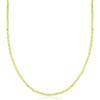 image:imageRossSimons 3000 ct tw Peridot Bead Necklace With 18kt Gold Over Sterling 18 inches