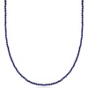 image:imageRossSimons 335mm Lapis Bead Necklace With 18kt Gold Over Sterling 18 inches