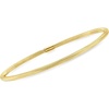 image:imageRossSimons Italian 14kt Yellow Gold Textured Bangle Braceletno gemstone