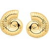 image:imageRossSimons Italian 18kt Gold Over Sterling Spiral Seashell Earrings