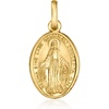 image:imageRossSimons Italian 18kt Yellow Gold Miraculous Medal Pendant
