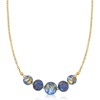 image:imageRossSimons Italian Multicolored Murano Glass Bead Necklace in 18kt Yellow Gold Over Sterling 18 inches