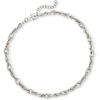 image:imageRossSimons Sterling Silver SingaporeChain Anklet 9 inches
