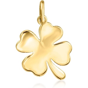 image:imagePure Collection by RossSimons Italian 14kt Yellow Gold 4Leaf Clover Charm