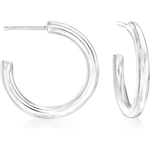 image:imageZina Sterling Silver Hoop Earrings