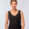 image:imageRossSimons 025 ct tw BezelSet Diamond Station Necklace in Sterling Silver