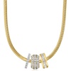image:imageRossSimons 065 ct tw LabGrown Diamond 3Row Bead Charm in 18kt Gold Over Sterling