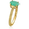 image:imageRossSimons 100 Carat Emerald Twisted Ring in 10kt Yellow GoldEmerald