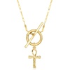 image:imageRossSimons 14kt Yellow Gold Ankh Cross Charm