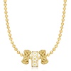 image:imageRossSimons 18kt Gold Over Sterling Flower Bead Charm