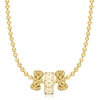 image:imageRossSimons 18kt Gold Over Sterling Flower Bead Charm