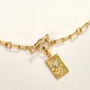 image:imageRossSimons 18kt Gold Over Sterling The Star Tarot Card Charm With Diamonds