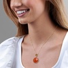 image:imageRossSimons Carnelian and 100 Carat Citrine Pendant Necklace With 90 ct tw White Topaz in 18kt Gold Over SterlingCarnelian