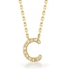 image:imageRossSimons Diamond Initial Necklace in 18kt Gold Over Sterling16inch U