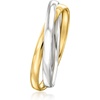 image:imageRossSimons Italian 10kt 2Tone Gold Rolling RingNo Gemstone