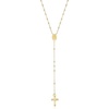 image:imageRossSimons Italian 14kt Yellow Gold Miraculous Medal Rosary Necklace 155 inches