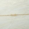 image:imageRossSimons Italian 1mm 14kt Yellow Gold Twisted SparkleChain NecklaceNo Gemstone