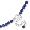 image:imageRossSimons Lapis Bead Necklace With 24 ct tw Diamonds in Sterling Silver 18 inches