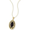 image:imageRossSimons Oval Black Onyx and 14kt Yellow Gold Pendant NecklaceOnyx