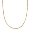 image:imagePure Collection by RossSimons Italian 14kt Yellow Gold BismarkLink NecklaceNo Gemstone