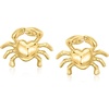 image:imagePure Collection by RossSimons Italian 14kt Yellow Gold Crab Stud Earrings