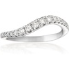 image:imageRossSimons 033 ct tw Diamond Wavy Ring in Sterling SilverDiamond