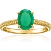 image:imageRossSimons 100 Carat Emerald Twisted Ring in 10kt Yellow GoldEmerald