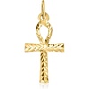 image:imageRossSimons 14kt Yellow Gold Ankh Cross Charm