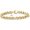 image:imageRossSimons Italian 18kt Yellow Gold RoloLink Braceletno gemstone