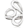 image:imageRossSimons Italian Sterling Silver Abstract Floral RingNo Gemstone