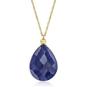 image:imageRossSimons 800 Carat Sapphire Necklace in 10kt Yellow GoldSapphire