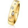 image:imagePure Collection by RossSimons 025 ct tw Scattered LabGrown Diamond Ring in 18kt Gold Over SterlingDiamond