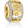 image:imageRossSimons 065 ct tw LabGrown Diamond Celestial Bead Charm in 18kt Gold Over Sterling