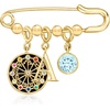 image:imageRossSimons 18kt Gold Over Sterling CharmCompatible Safety Pin