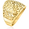 image:imageRossSimons 18kt Gold Over Sterling Filigree RingNo Gemstone