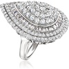 image:imageRossSimons 400 ct tw Round and Baguette CZ Ring in Sterling SilverCubic Zirconia
