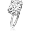 image:imageRossSimons 570 ct tw CZ Toi Et Moi Ring in Sterling SilverCubic Zirconia