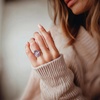 image:imageRossSimons 675 Carat Amethyst Flower Ring With 30 ct tw Tanzanites in 18kt Gold Over SterlingAmethyst