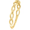 image:imageRossSimons Italian 10kt Yellow Gold Braided RingNo Gemstone
