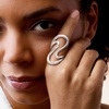image:imageRossSimons Italian Sterling Silver OpenSpace Wave RingNo Gemstone