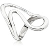 image:imageRossSimons Italian Sterling Silver OpenSpace Wave RingNo Gemstone