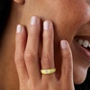 image:imageRossSimons Pastel Yellow Enamel Dome Ring With Diamonds in 18kt Gold Over SterlingDiamond
