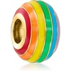 image:imageRossSimons Rainbow Enamel Bead Charm in 18kt Gold Over Sterling