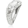 image:imageRossSimons Sterling Silver DiamondCut Sculptural RingNo Gemstone