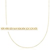 image:imagePure Collection by RossSimons Italian 1mm 14kt Yellow Gold CableChain NecklaceNo Gemstone