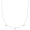 image:imageRossSimons 020 ct tw Diamond Mom Station Necklace in Sterling SilverDiamond
